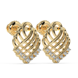 9K Gold Opaline Earrings