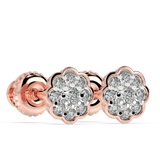 9K Gold Cerise Earrings