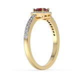9K Gold Primrose Ring