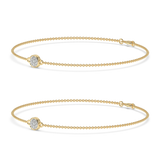 9K Gold Aria Anklet