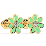 9K Gold Belle Earrings