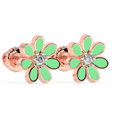 9K Gold Belle Earrings