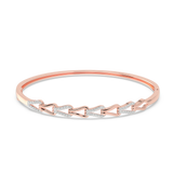 9K Gold Tiffany Bangle