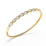 9K Gold Tiffany Bangle