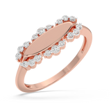 9K Gold Dahlia Ring