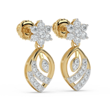 9K Gold Wren Earrings