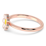 9K Gold Bianca Ring