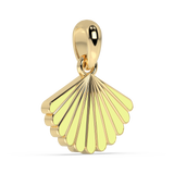 9K Gold Dauphine Pendant