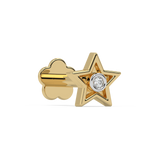 9K Gold Winsome Nose Pin