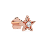 9K Gold Winsome Nose Pin