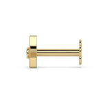9K Gold Winsome Nose Pin