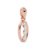 9K Gold Opal Pendant