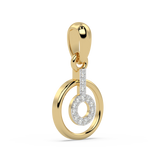 9K Gold Ruby Pendant