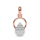 9K Gold Gemma Pendant
