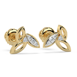 9K Gold Willow Earrings