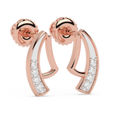 9K Gold Nova Earrings