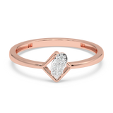 9K Gold Echo Ring