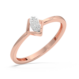9K Gold Echo Ring