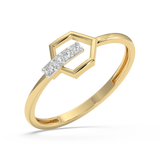 9K Gold Matilda Ring