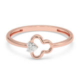 9K Gold Constance Ring