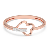 9K Gold Florence Ring
