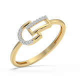 9K Gold Coralie Ring
