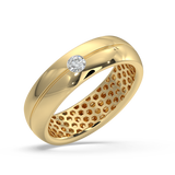9K Gold Diya Ring
